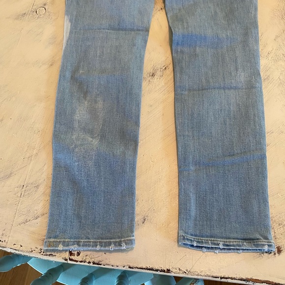 AEO Hi-Rise Super Stretch Jeggings Bleachwashed - Picture 3 of 7